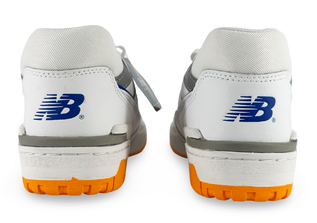 New Balance 550 White Vibrant Orange