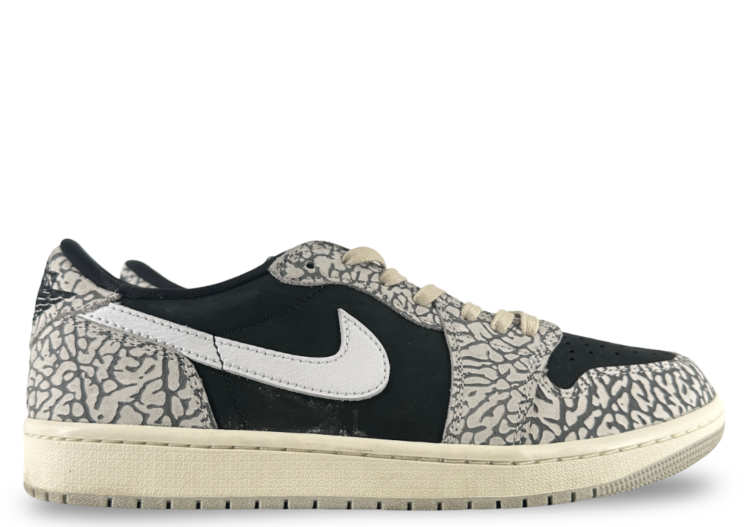 Jordan 1 Retro Low OG Black Cement