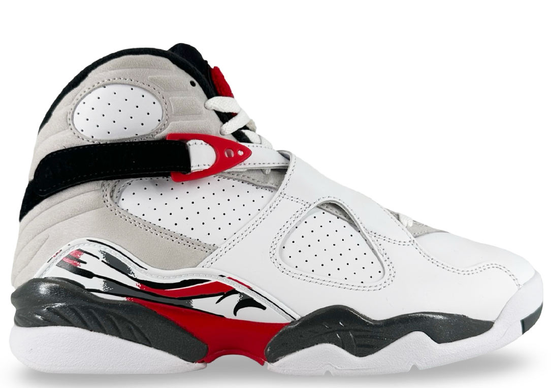 Jordan 8 Retro White True Red (2025)