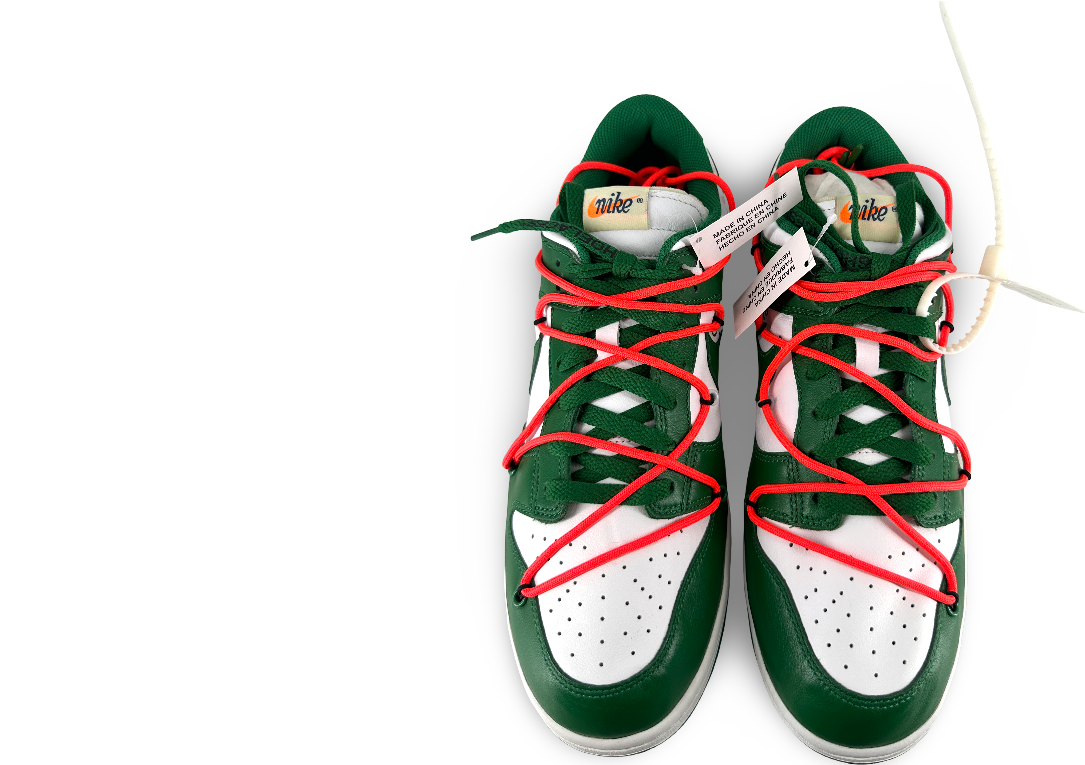Nike Dunk Low Off-White Pine Green