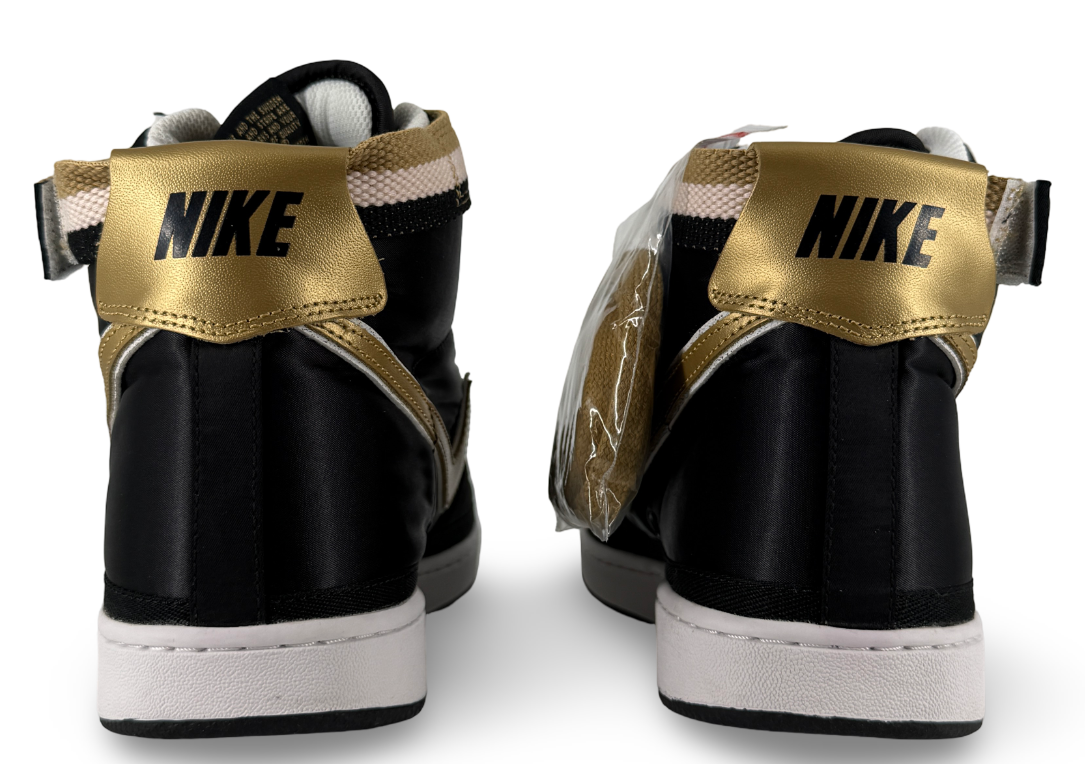 Nike Vandal High Supreme Black Metallic Gold