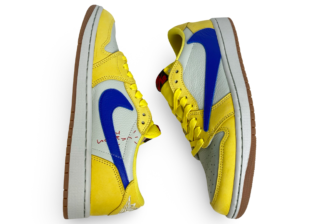 Jordan 1 Retro Low OG SP Travis Scott Canary (Womens)