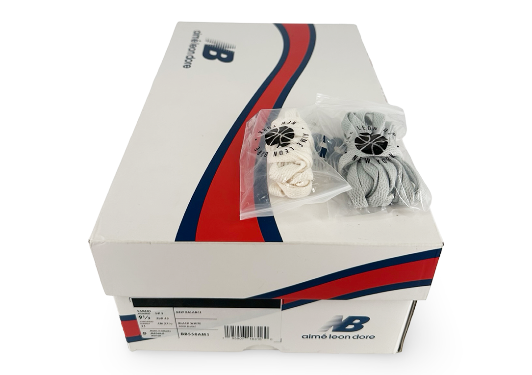 New Balance 550 Aime Leon Dore White Leather