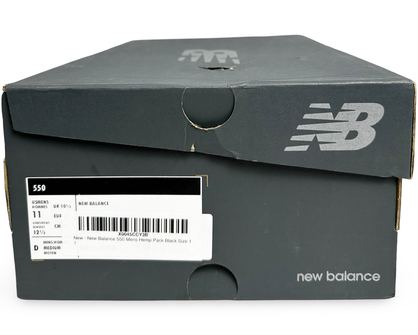 New Balance 550 Magnet Black White