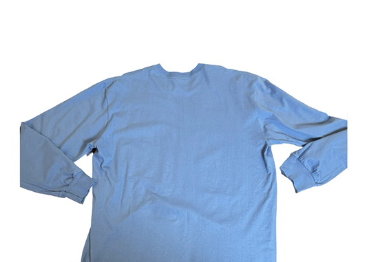 Supreme Blank Longsleeve Tee Blue