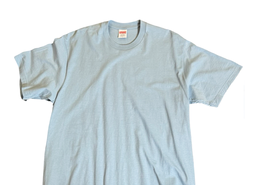 Supreme Blank Tee Skyblue