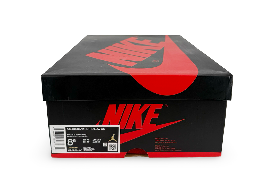 Jordan 1 Retro Low OG Black Toe (2023)