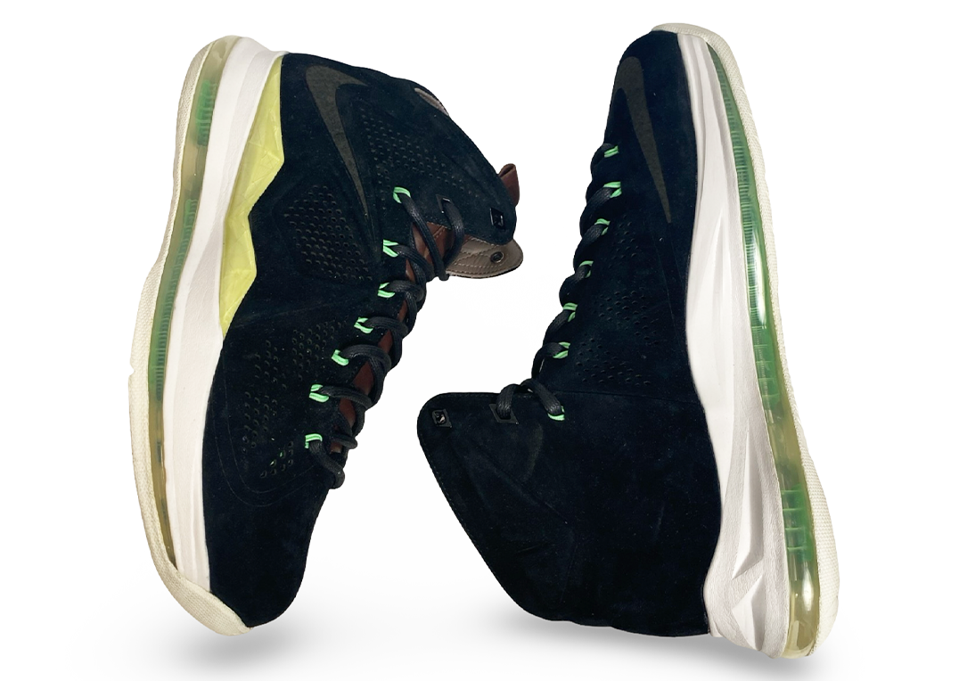 Nike LeBron X EXT Black Suede