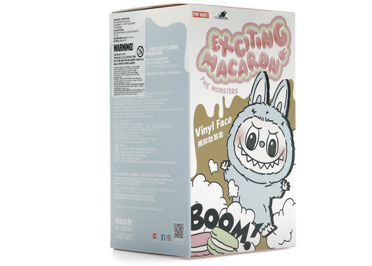 Pop Mart Labubu The Monsters Exciting Macaron Vinyl Plush Pendant Single Blind Box