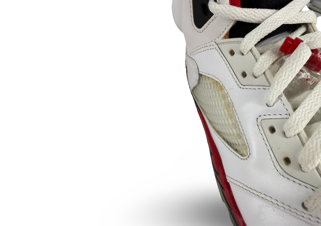 Jordan 5 Retro Fire Red Black Tongue (2013)