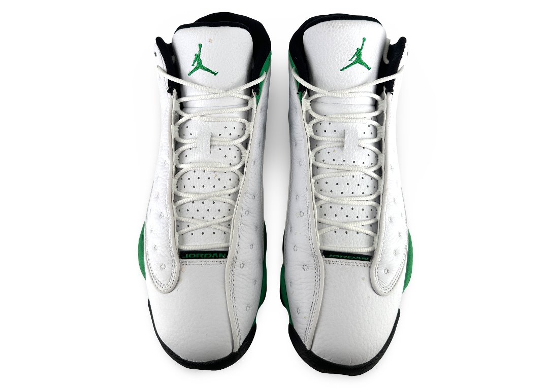 Jordan 13 Retro White Lucky Green