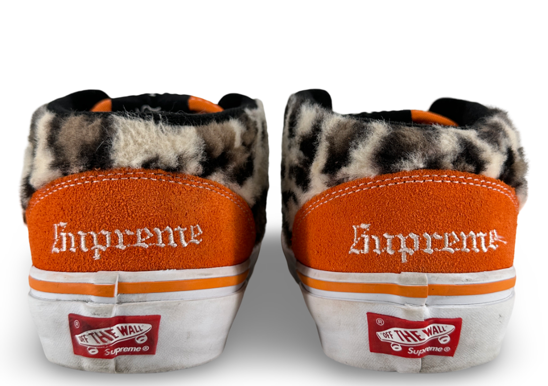 Vans Half Cab Supreme Leopard Orange