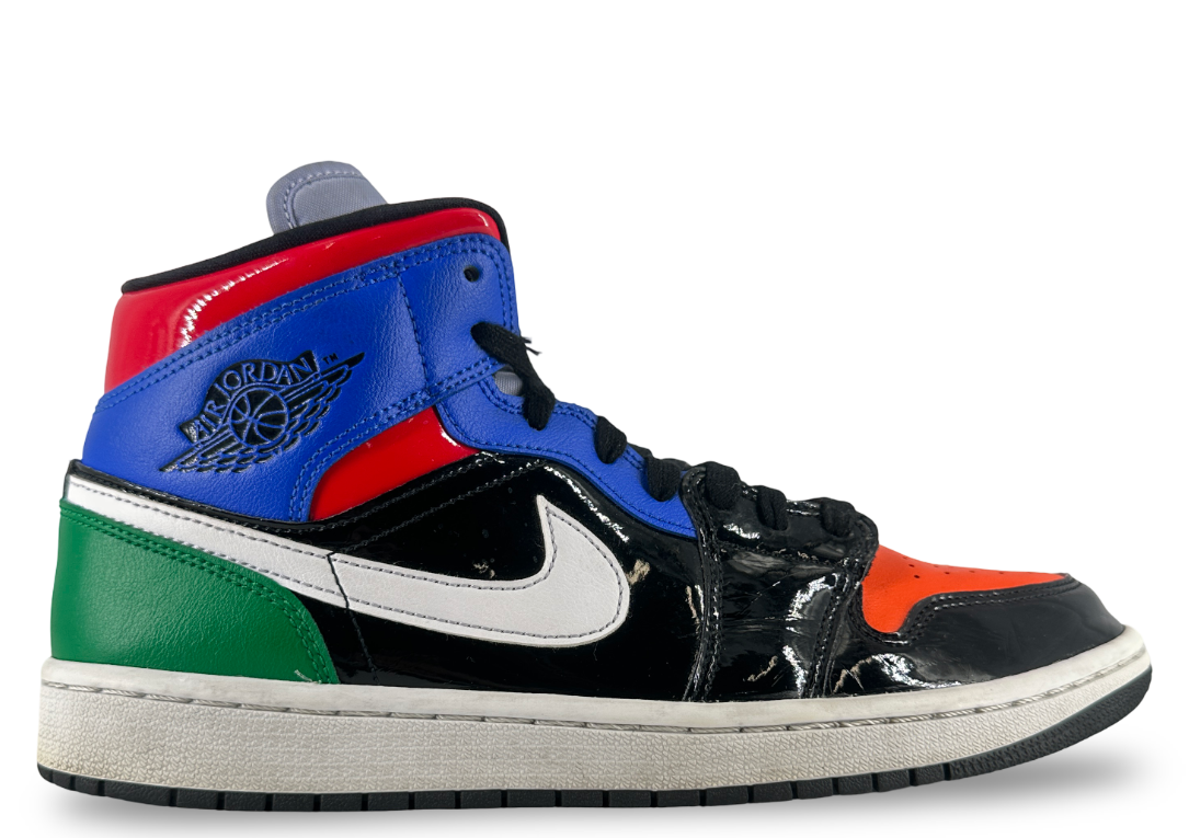Jordan 1 Mid Multi Patent (Women's)