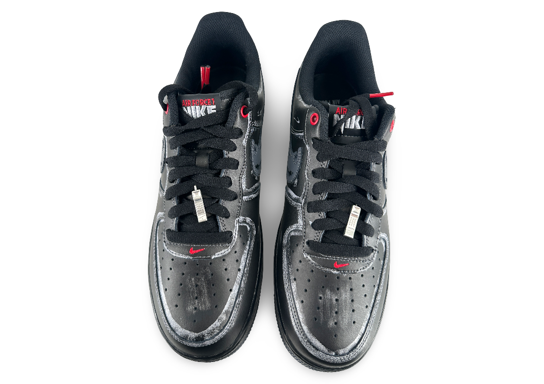 Nike Air Force 1 Low Scream Ghostface Black