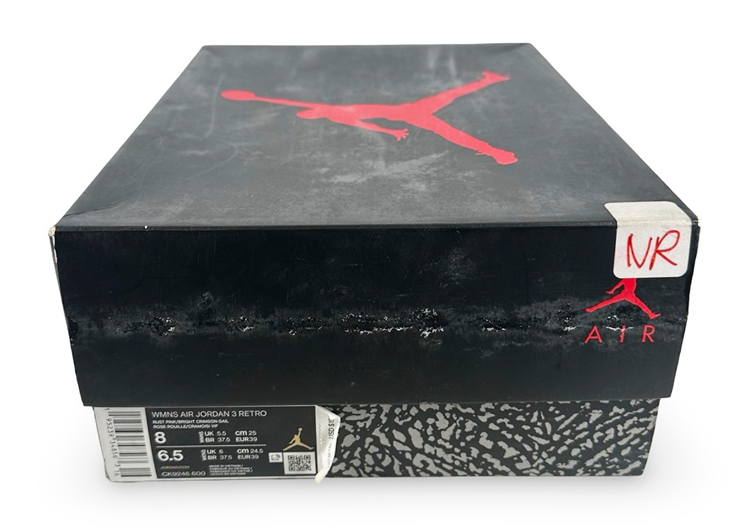 Jordan 3 Retro Rust Pink (Women's)