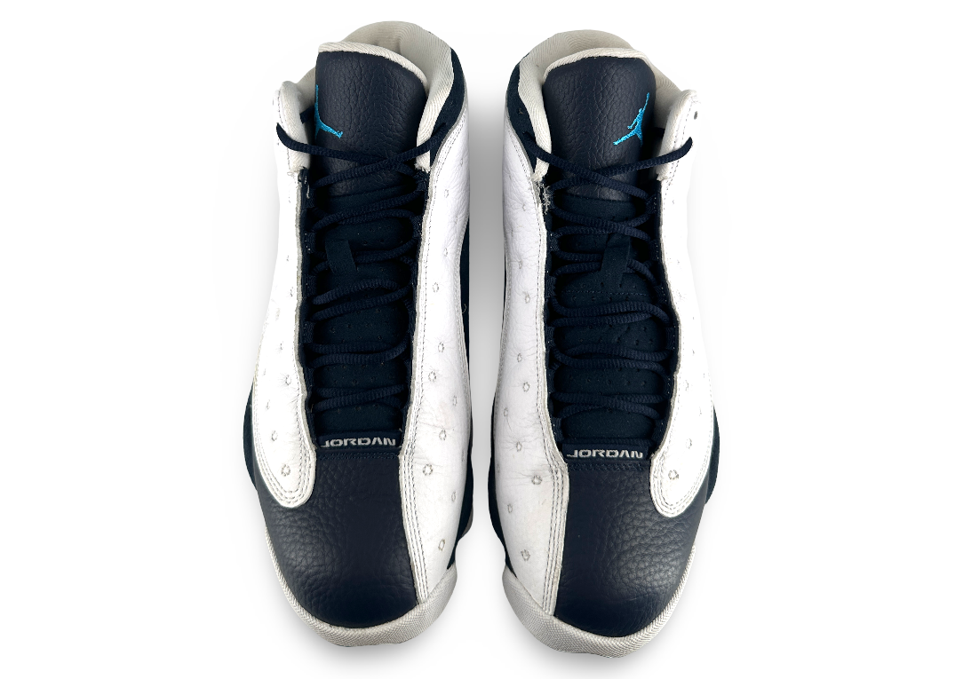 Jordan 13 Retro Obsidian Powder Blue White