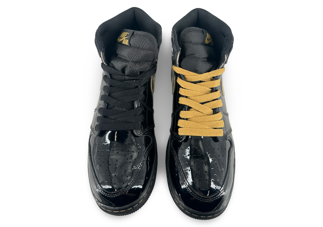 Jordan 1 Retro High Black Metallic Gold (2020) (GS)
