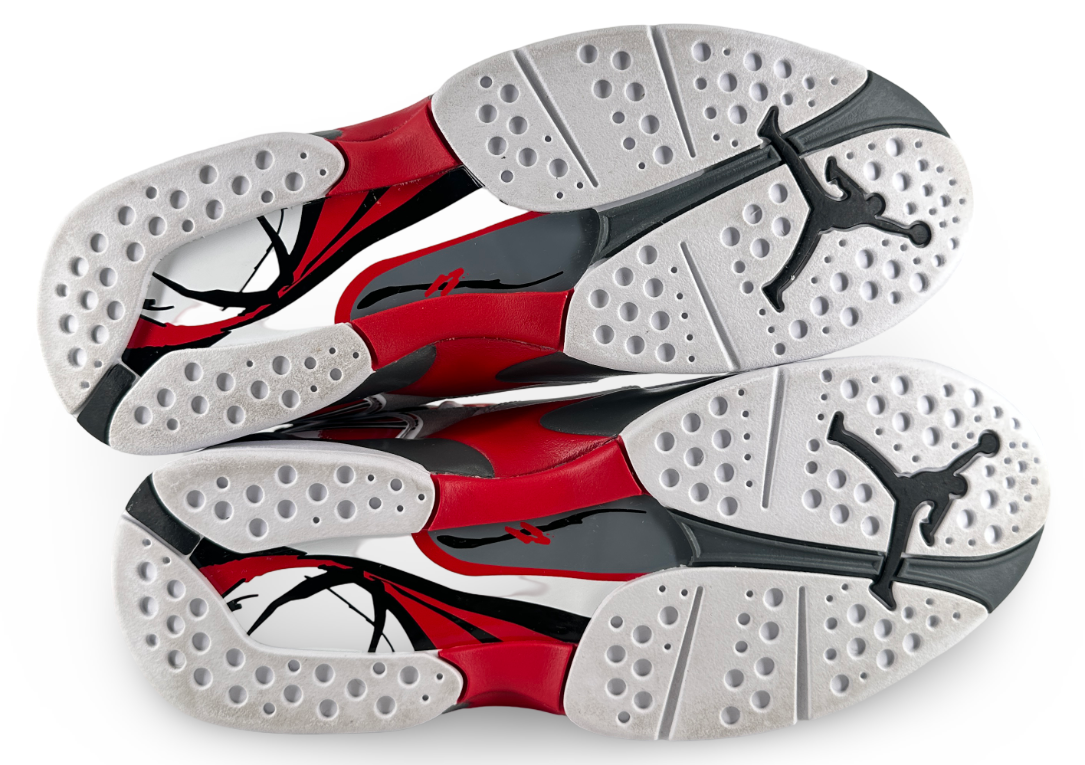 Jordan 8 Retro White True Red (2025)
