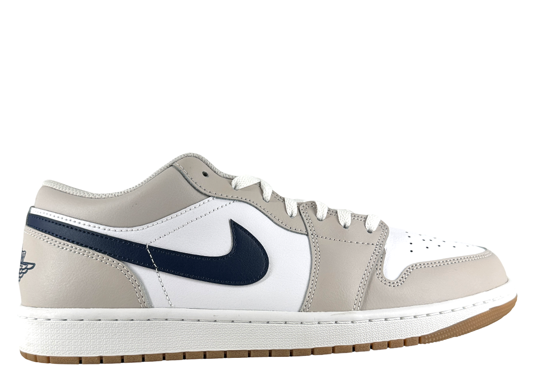 Jordan 1 Low Midnight Navy Neutral Grey