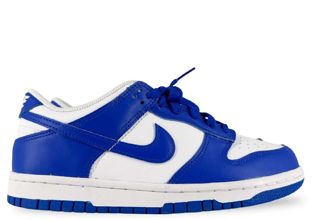 Nike Dunk Low White Hyper Royal (GS)