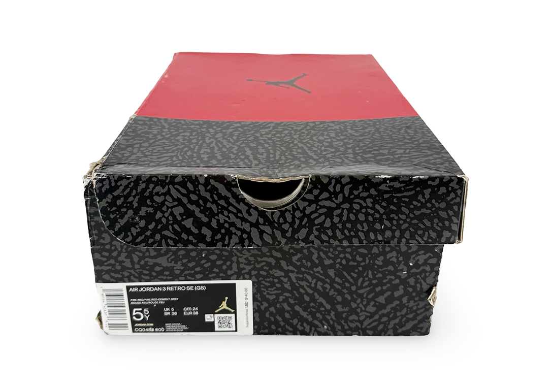 Jordan 3 Retro SE Fire Red (GS)