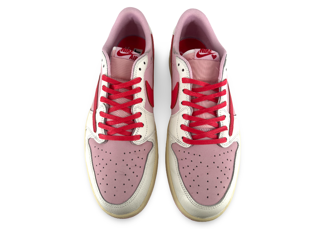 Jordan 1 Retro Low OG SP Travis Scott Sail Tropical Pink
