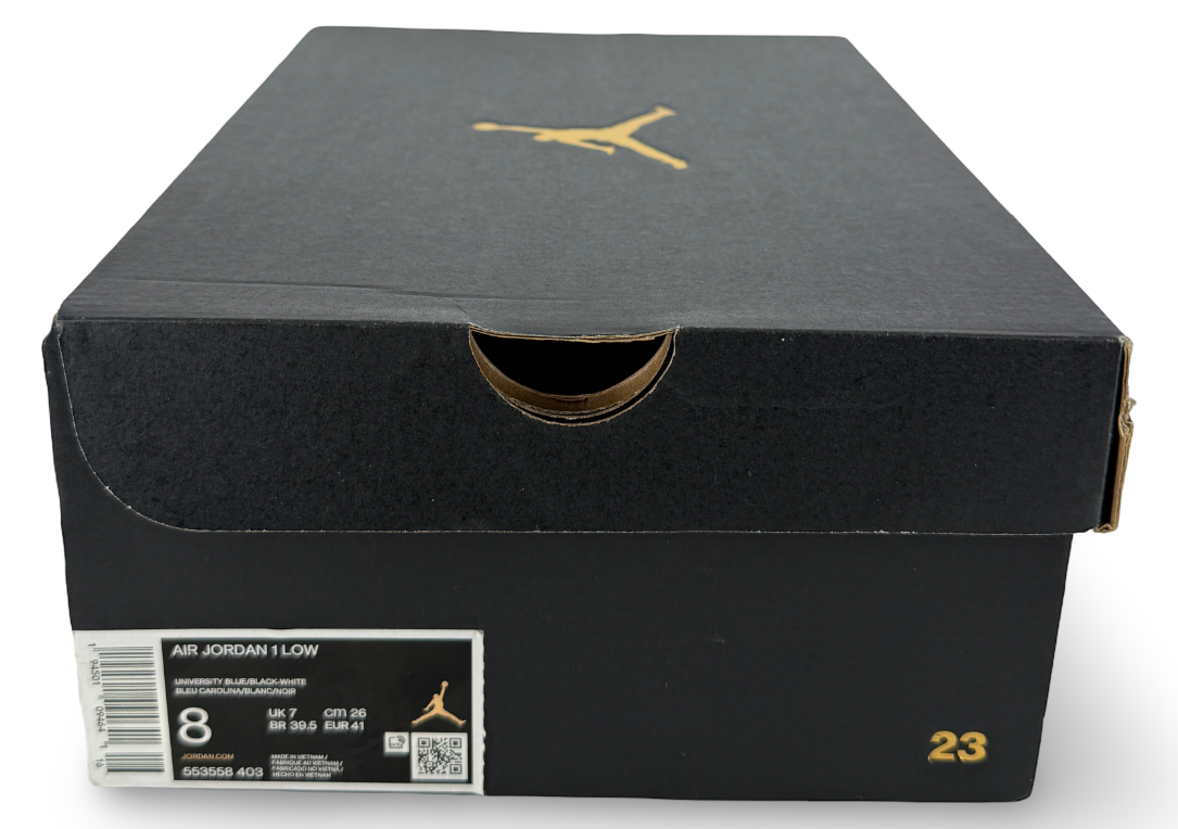 Jordan 1 Low University Blue Black