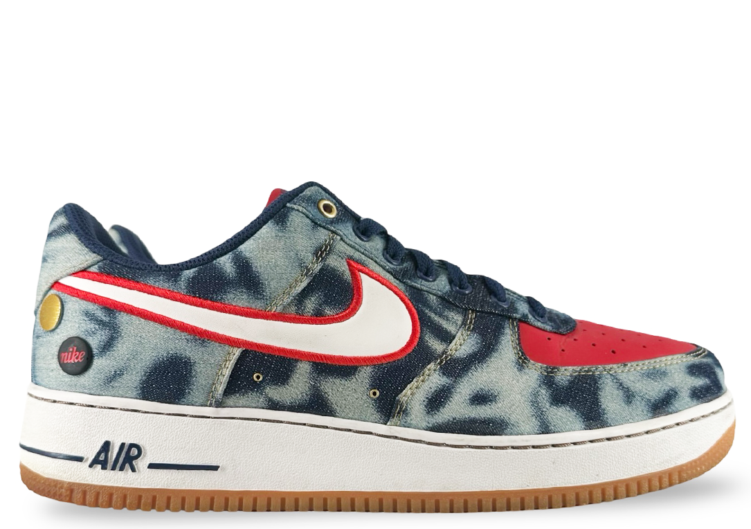 Nike Air Force 1 Low Acid Washed Denim