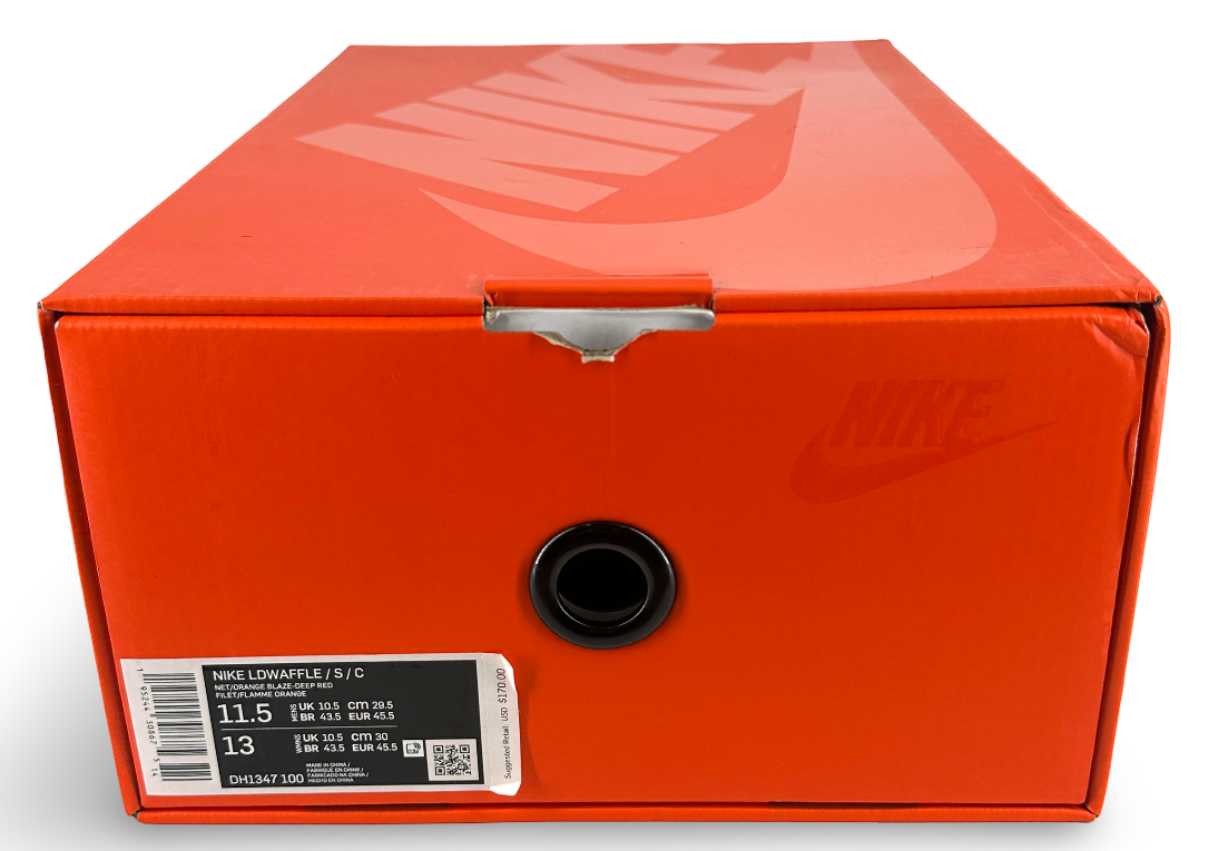 Nike LD Waffle sacai CLOT Kiss of Death Net Orange Blaze