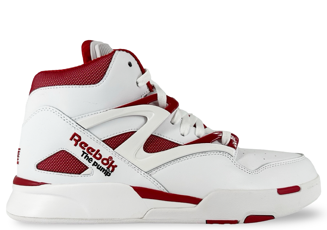 Reebok Pump Omni Zone II White Vector Red