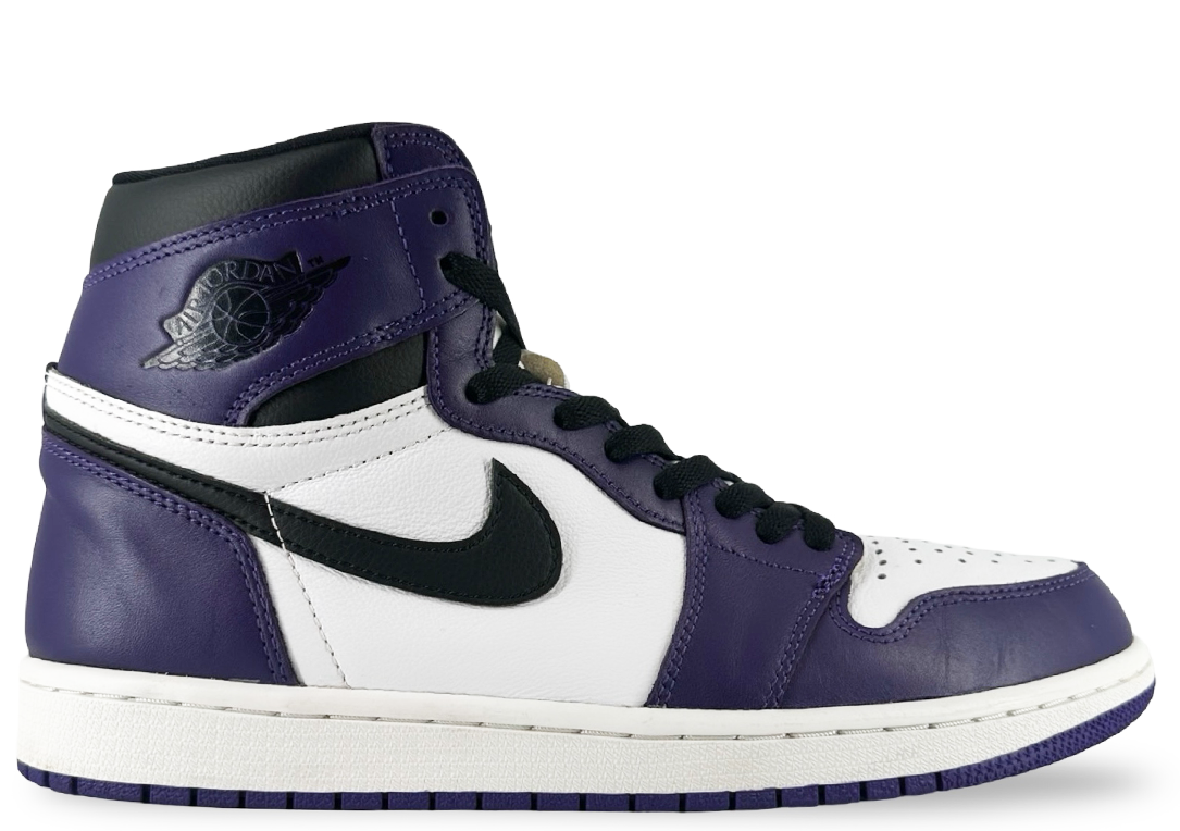 Jordan 1 Retro High Court Purple White