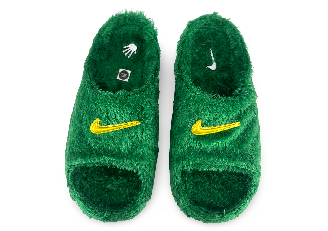 Nike ReactX Rejuven8 Slide .SWOOSH Touch Grass Kelly Green