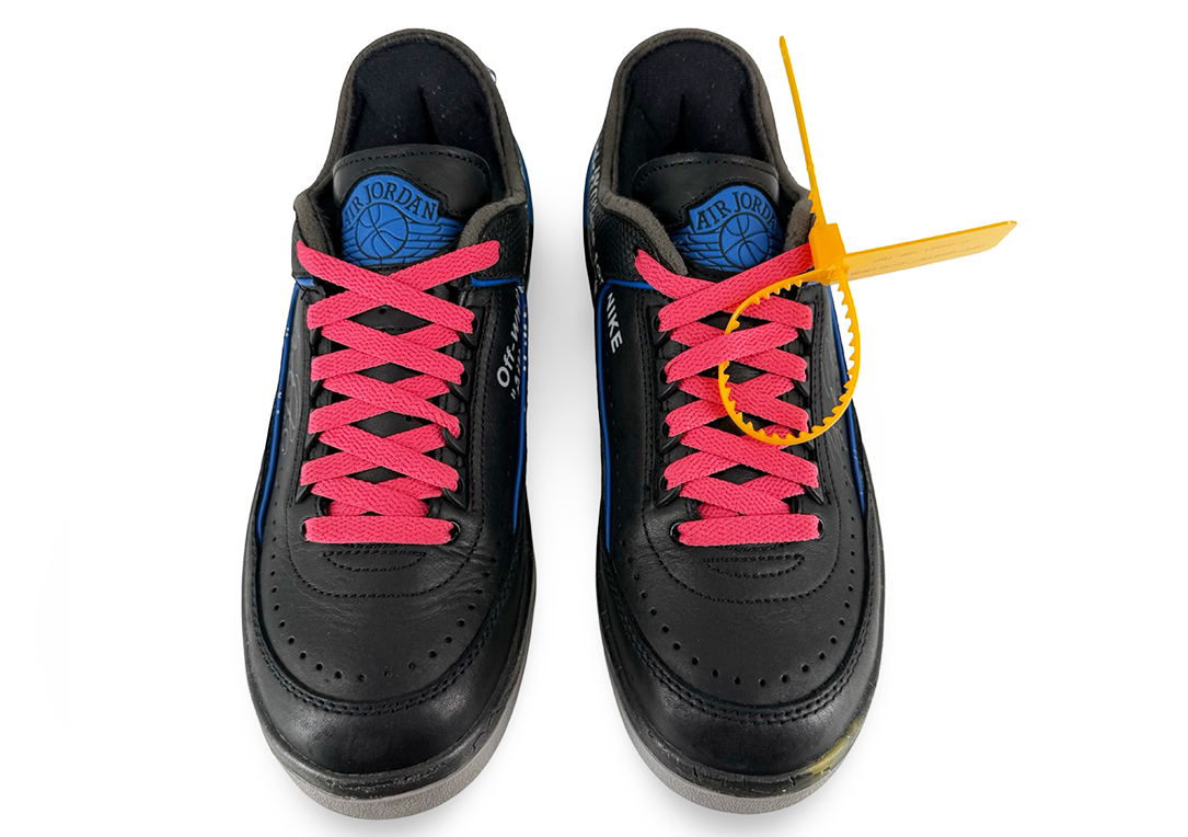 Jordan 2 Retro Low SP Off-White Black Blue