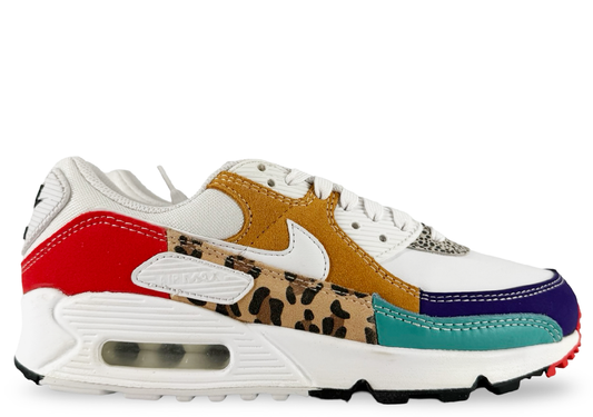 Nike Air Max 90 SE Animal White (Women's)