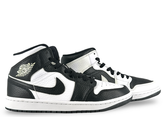 Jordan 1 Mid Split Black White (Women's)