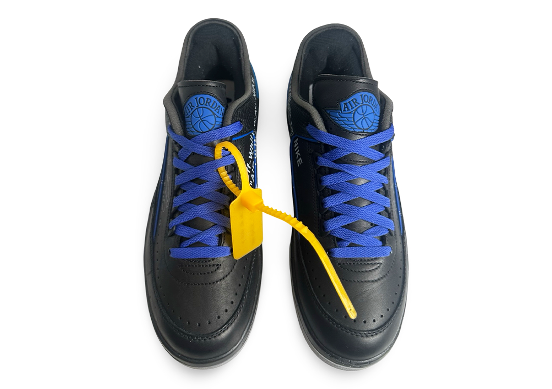 Jordan 2 Retro Low SP Off-White Black Blue