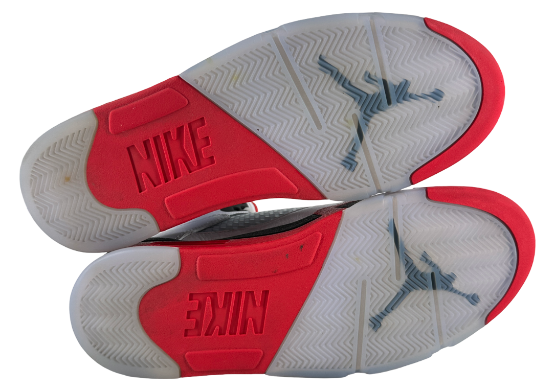 Jordan 5 Retro Fire Red Black Tongue (2025)