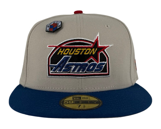 New Era Houston Astros Capsule Comet Collection Astrodome 59Fifty Fitted Hat