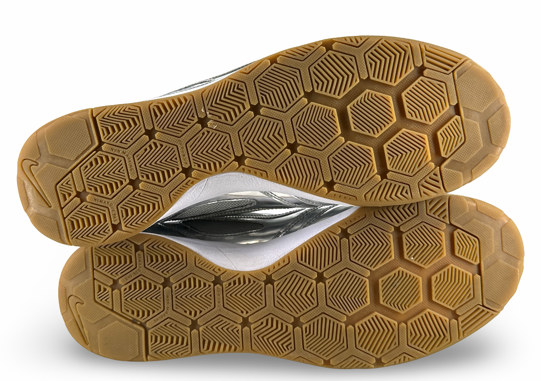 Nike Gato LV8 Metallic Silver White Gum Light Brown