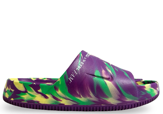 Nike Calm Slide EYBL Promo Purple Green