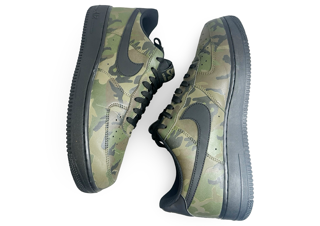 Nike Air Force 1 Low Reflective Woodland Camo
