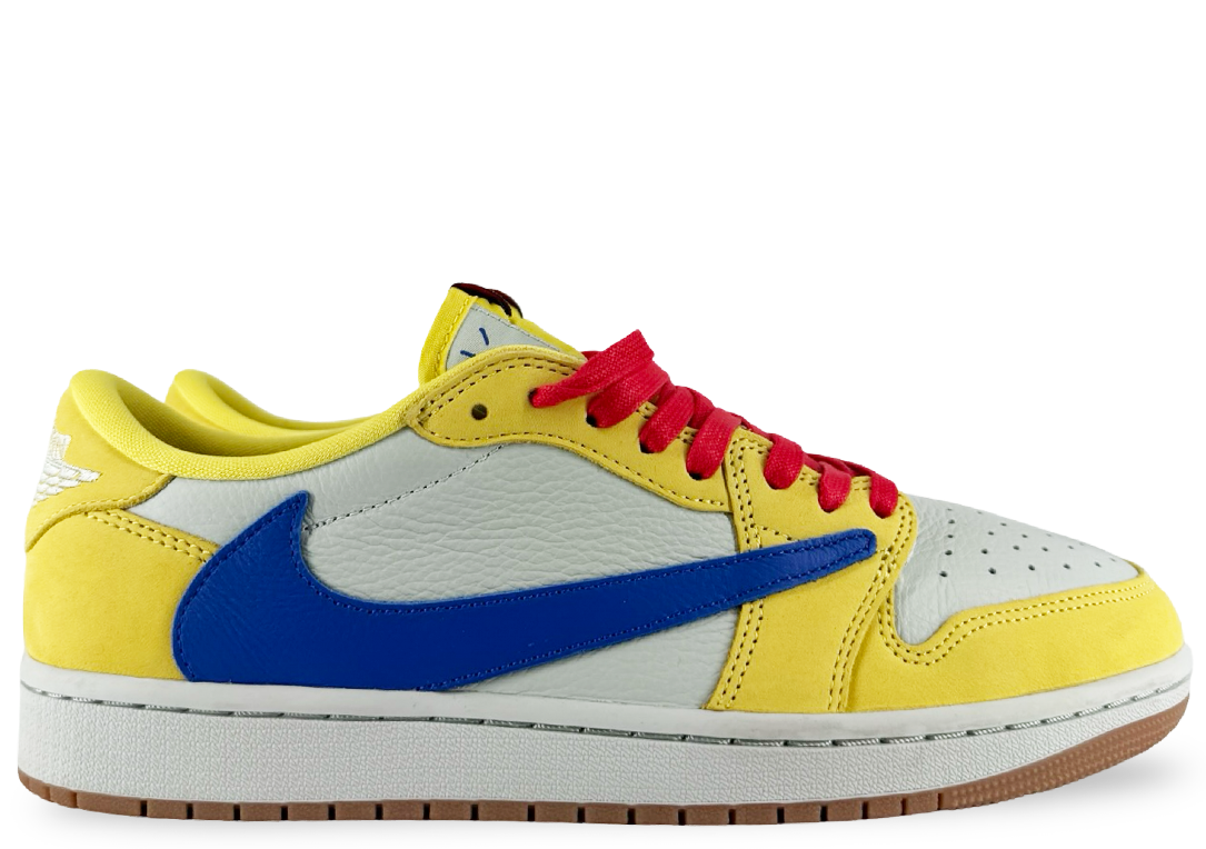 Jordan 1 Retro Low OG SP Travis Scott Canary (Women's)