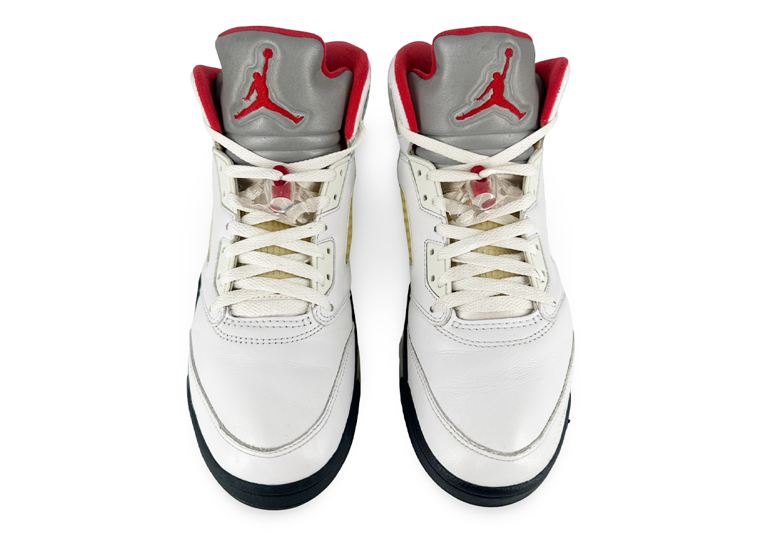 Jordan 5 Retro Fire Red Silver Tongue (2020)