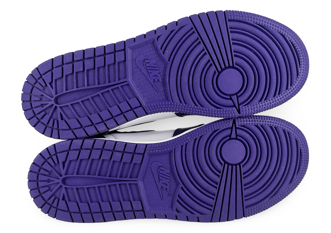 Jordan 1 Retro High Court Purple White (GS)
