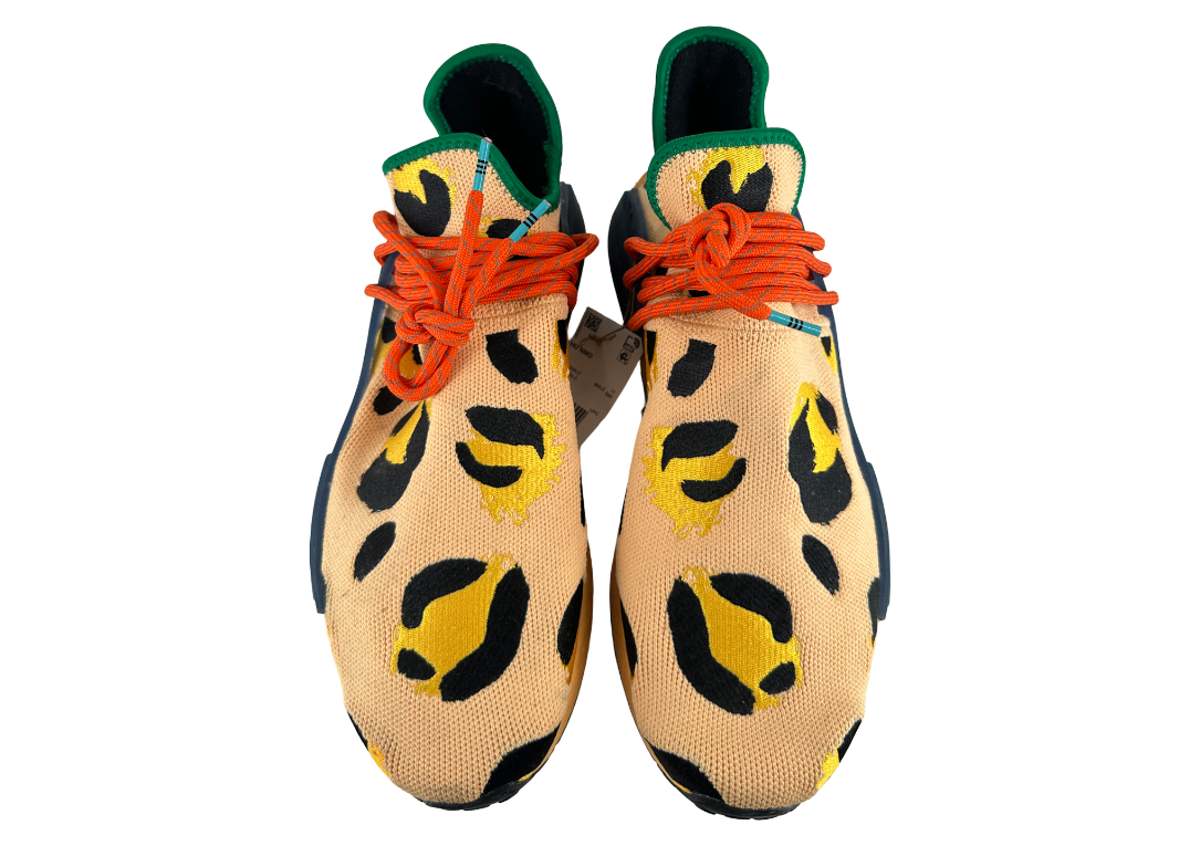 adidas NMD Hu Pharrell Animal Print Leopard Pulse Amber