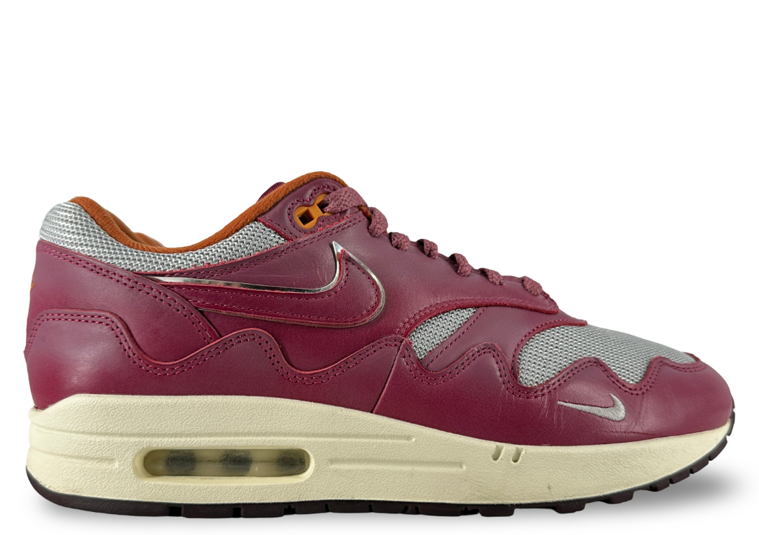 Nike Air Max 1 Patta Waves Rush Maroon (without Bracelet)
