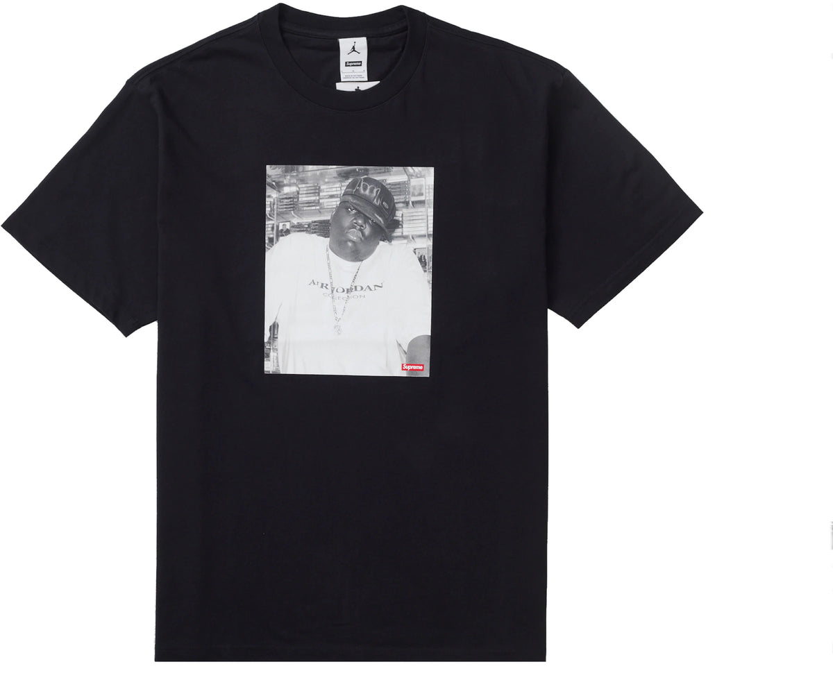 Supreme Jordan Biggie S/S Top Black