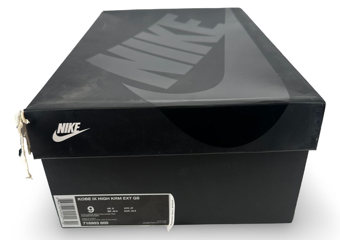Nike Kobe 9 KRM EXT High Red Mamba