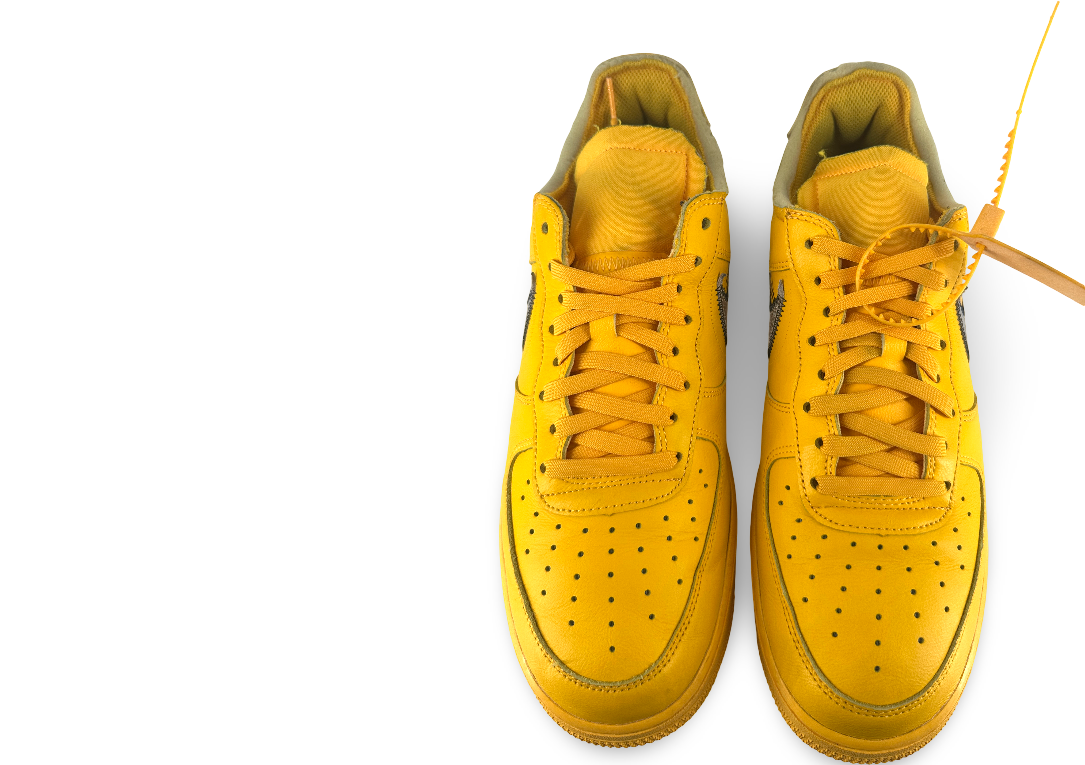Nike Air Force 1 Low Off-White ICA University Gold