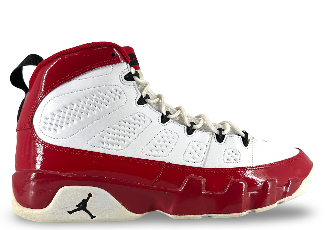 Jordan 9 Retro White Gym Red